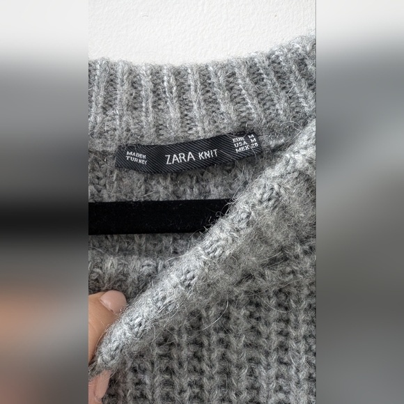 Gray Knit Sweater - Picture 2 of 3